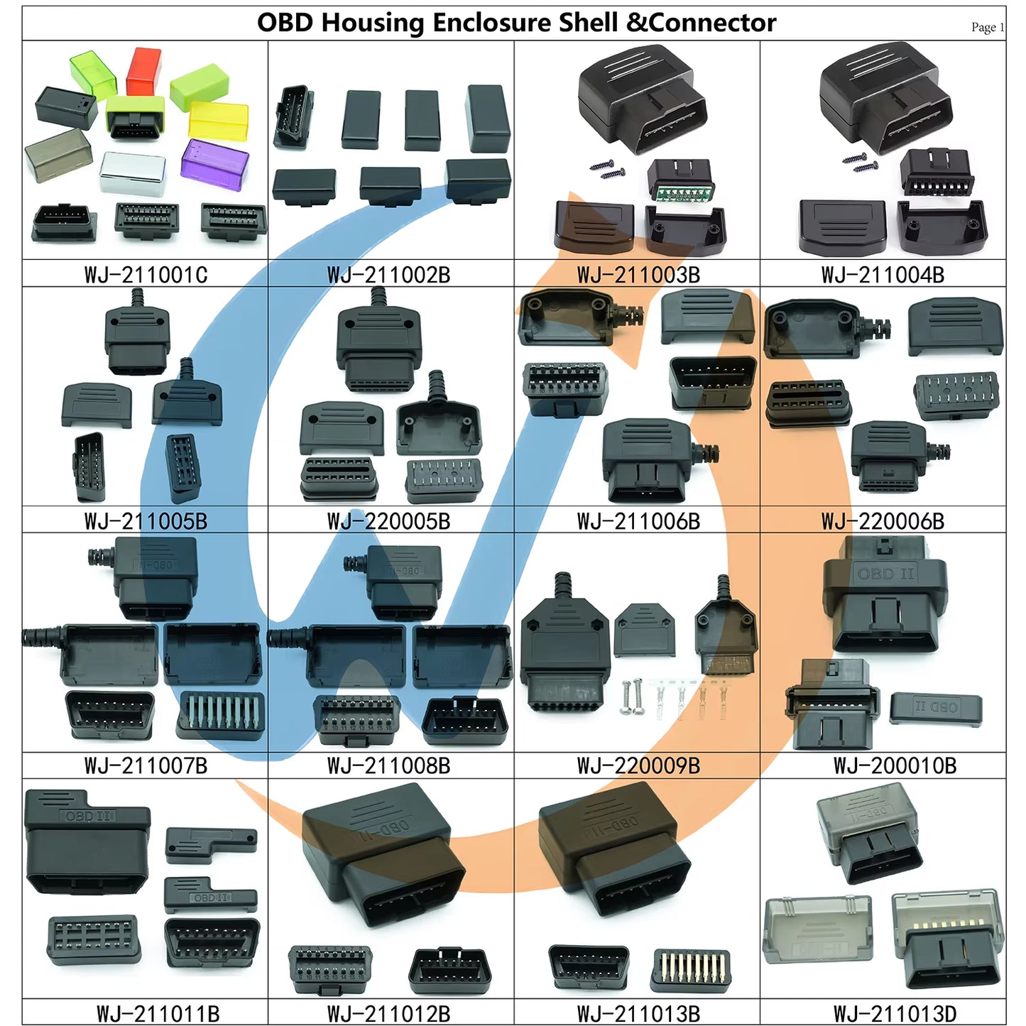 OBD2 Scanner Enclosure for ELM327 - Diagnostic Tool without PCB