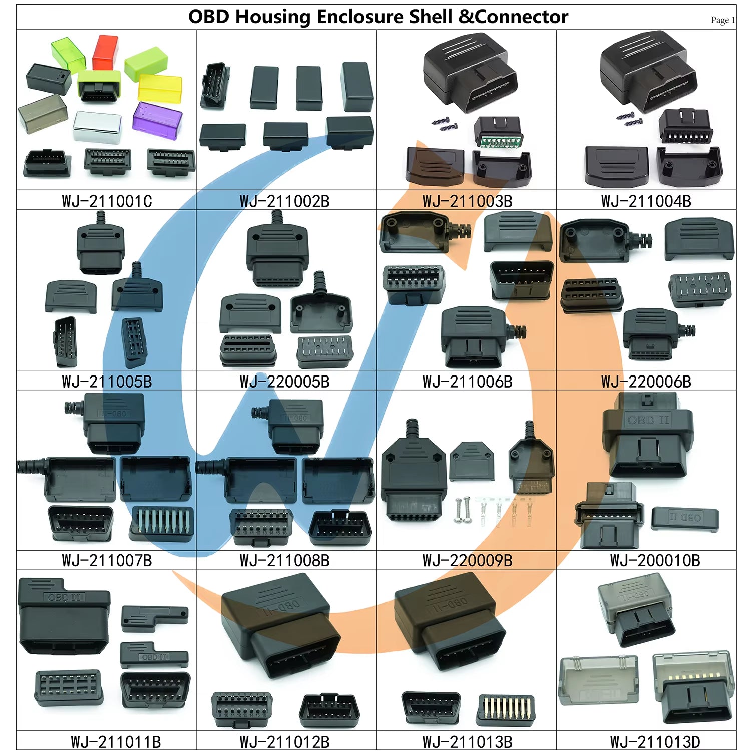 OBD2 Scanner Enclosure for ELM327 - Diagnostic Tool without PCB