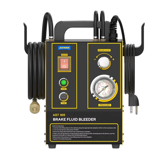 AUTOOL AST605 Car Brake Fluid Extractor and Oil Pump with 1.2L Recycling Bottle and Brake Bleeder Fluid Pump Kit