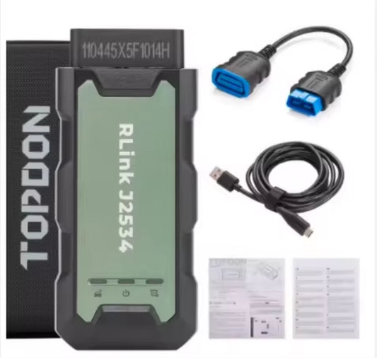 2026 TOPDON Rlink J2534 Pass-Thru Programmer - Comprehensive Support for All J2534 Protocols and Windows Operating Systems (7, 8, 10, 11)