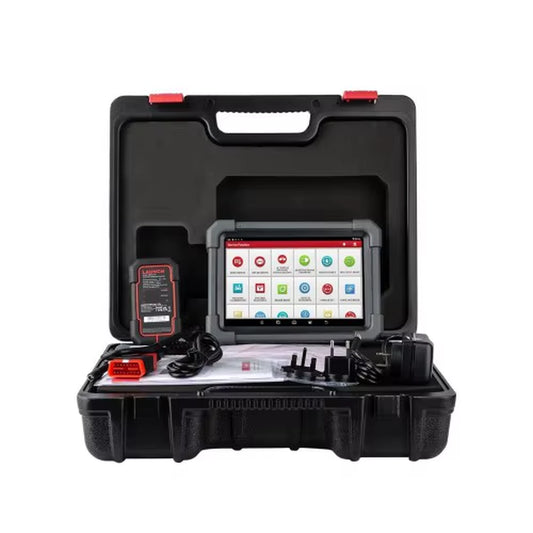 LAUNCH X431 PRO TT Full System Bidirectional Scan Tool with Dbscar VII Connector - 37+ Reset Functions for All Vehicle Makes and Models (Global/European Version)