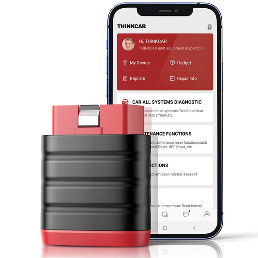 THINKDIAG Mini OBD2 Scanner for Comprehensive Vehicle Diagnostics - Lifetime Free Auto Diagnostic Tool for All Cars with Error Code Reading and Clearing